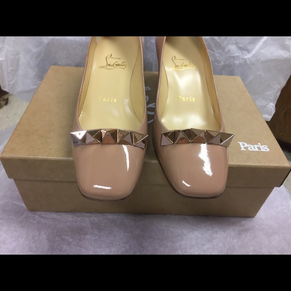 NIB Christian Louboutin Pyramidame Pump 36 - Picture 3 of 8
